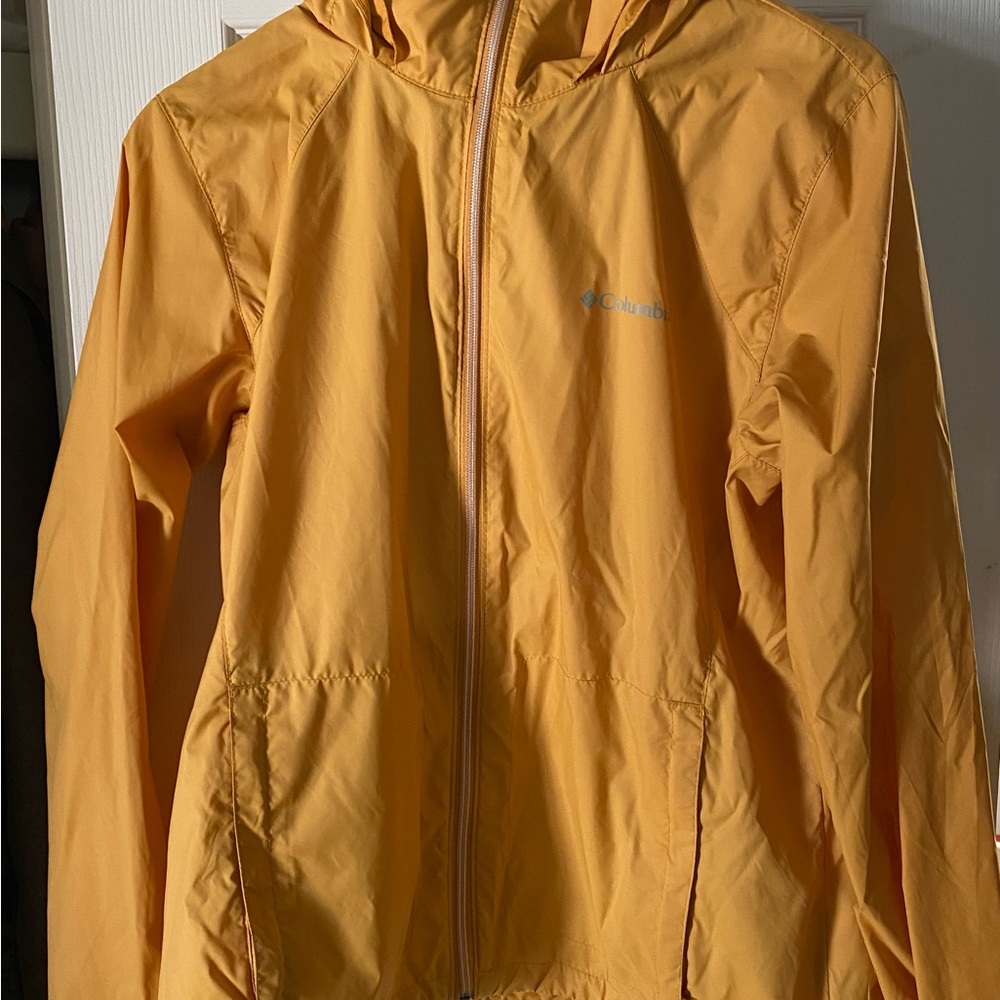 Columbia Mustard Hooded Jacket